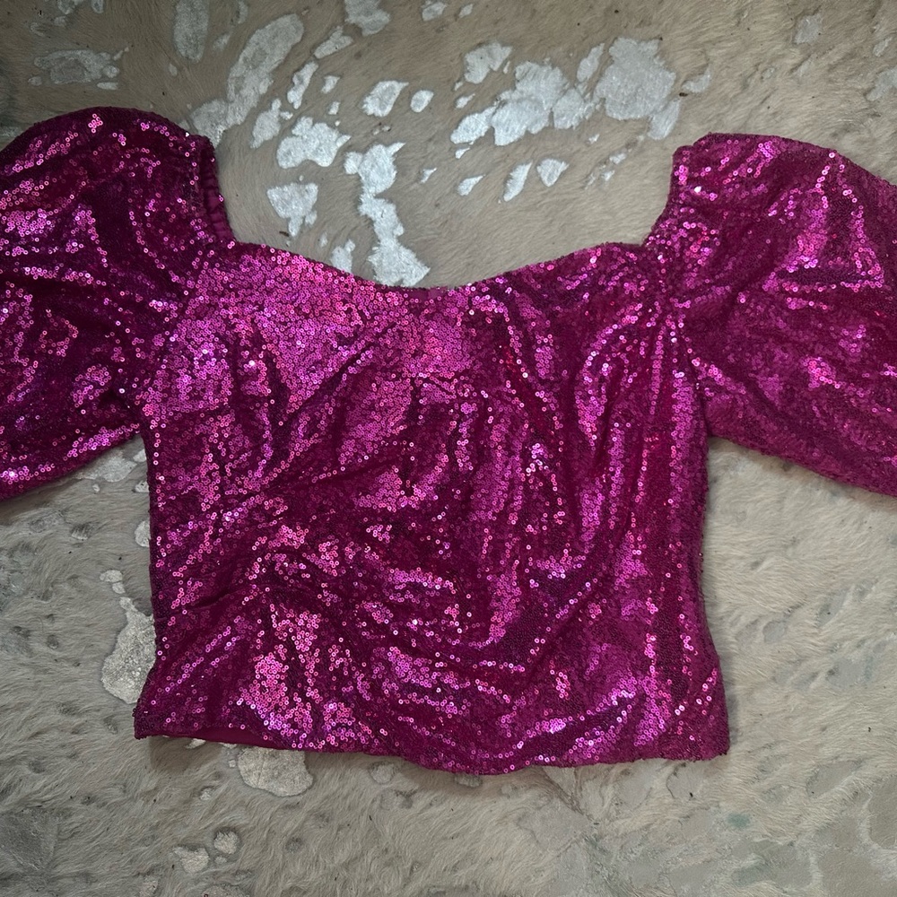 Sequin shirt